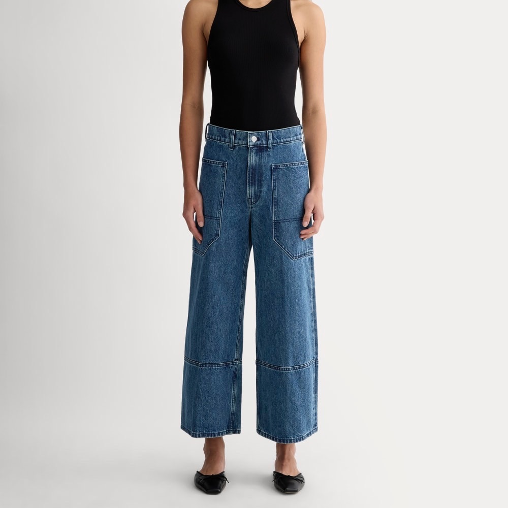 Everlane gardener’s crop jeans